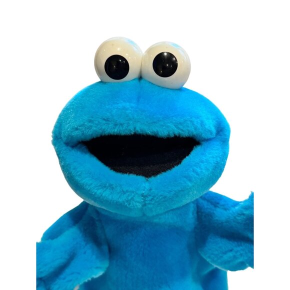 Fisher Price. Mattel. Cookie Monster Hand Puppet Plush. Sesame Street. 2004 - Picture 2 of 7
